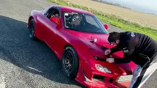 BEYTEK AWD RX 7 BUILD COMPLETE! LAUNCHES! TURBOLAMIK
