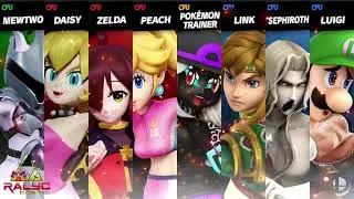 Smash Mods Ultimate:  8 Player Team battle 4/18/2021