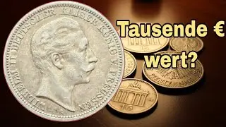 Diese deutschen Münzen können heute Tausende Euro wert sein