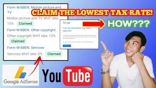 How to Fill-up Tax Form in Google Adsense