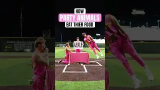 Thanks guys, now we&rsquo;re hungry 🤪 #youtube #funny #animals #trend #trending #fyp #partyanimals #mlb