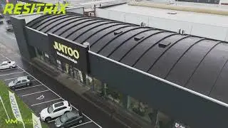 Membrane EPDM RESITRIX : Showroom Juntoo, Wilrijk (Belgique)