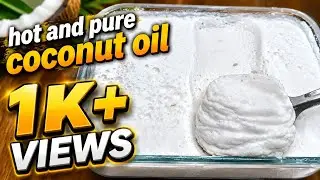 Hot and pure Instant coconut oil/தே‌ங்கா‌ய்பாலிலிருந்துஉடனடிதேங்காய் எண்ணெய் coconutoil/neelakkadal 