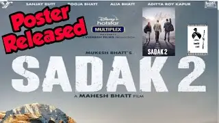 Sadak 2 Starring Sanjay Dutt-Poster Released@Filmi Tau