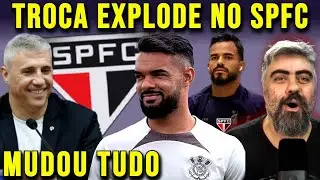 TUDO DECIDIDO! SPFC BATE O MARTELO E MEIA FICA FORA DOS PLANOS! SÃO PAULO HOJE TEM MUDANÇA GIGANTE!