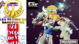 #24 les review du sanctuaire - saint seiya - myth cloth - hyoga V1 cygne ex great toys