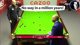 Snooker Incident: Push Stroke | |Mark King vs Oliver Brown | 2022 UK Championship Q