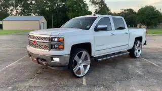 2014 Chevy Silverado LTZ on 28&rdquo; Texas Edition Wheels