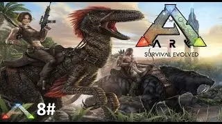 Ark Survival Evolved PL [8#](Single Player): Jaskinia na wyspie śmierci i jaskinia magmowa.