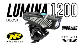 NiteRider&reg; Lumina&trade; 1200 Boost Front Bike Headlight Unboxing