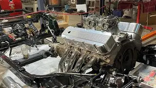 Pt7 Finished up frame. Project Basket Case C3 Corvette pro touring. @ranwhenparked-munstersgarage