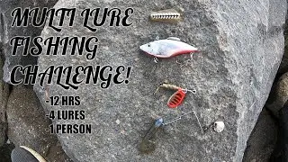 The Multi Lure Fishing Challenge |  The Search For A 50cm Redfin #lure #fishing #redfin #perch