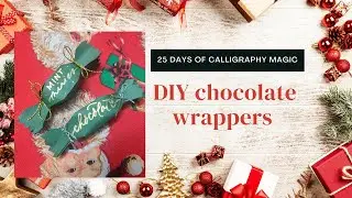 DIY Chocolate Wrapper Tutorial DIY Candy Wrapper DIY Crafts DIY Halloween Craft DIY Holiday Craft