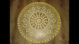 Piękna szydełkowa mandala cz 2 -crochet mandala part 2