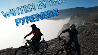 Winter enduro in the Pyrenees