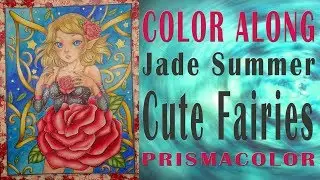 Jade Summer Cute Fairies Color Along Part 1