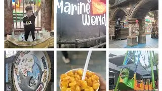 Marine world.. Sunday vibe#marineworld #panchavadi#familyvlog#birds #fish #childrenspark#viralvideo