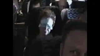 Sleeping Lady On Airplane
