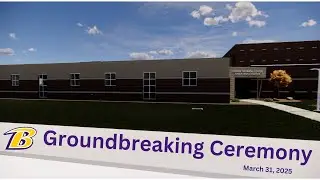 Ground Breaking Ceremony for Career Tech Center - JH Gym - Weight Room - March 31, 2025