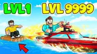 UNLOCKING THE WORLD MOST FASTEST BOAT IN ROBLOX !!