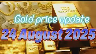 Gold Price Update &ndash; 24 August 2025 | Repo Rate aur Gharlu Bajar par Asar