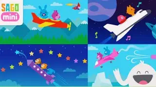 Sago Mini Airport Airplane Cartoons For Kids