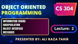 cs304_Lecture 2 | Short Lectures | INFORMATION HIDING vs ENCAPSULATION | BY ART