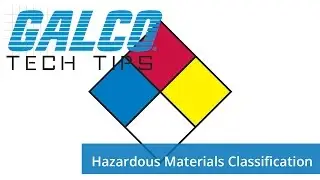 Hazardous Materials Classification Labels - A GalcoTV Tech Tip | Galco