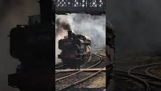 SVR WINTER STEAM GALA: 7714 arrives at Highley