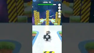 Fly ball sky parkour - Level 49 speedrun gameplay #shorts #ytshorts #gaming