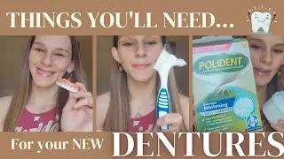 Что вам понадобится для новых зубных протезов! 🦷