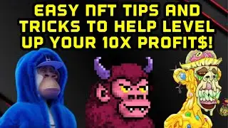 NFT TIPS & STRATEGIES FOR TURNING $1K TO $100K!! | SECRET GUIDE LESSONS TRICKS FOR FASTER PROFITS!!
