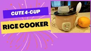4 cups Aroma Rice cooker.