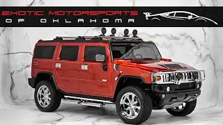 C1559 2003 HUMMER H2 SUPERCHARGED - LOW MILES * MINT * CHROME WHEELS * CARBON FIBER