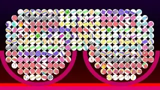 ALL 140 NUMBERBLOCKS - Survival Marble Race In Algodoo