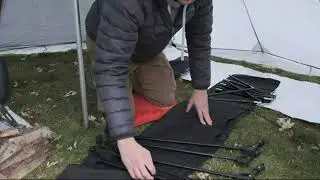 Review HITORHIKE Camping Cot Compact Folding Cot Bed for Outdoor Backpacking Camping Cot Bed (Gray)
