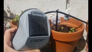 Goutte à Goutte solaire Claber - Aqua-magic System