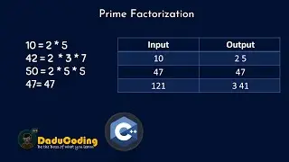 Prime factorization In C++ || Bangla Tutorial