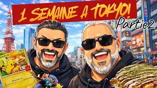 🔥Une Semaine &agrave; TOKYO - Partie 2😱🇯🇵 entre Pok&eacute;mon, manga et d&eacute;couvertes folles