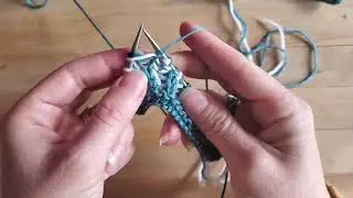 Tutoriel Tricot - Brioche 2 couleurs - Augmentations