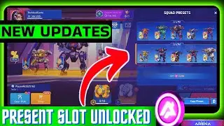 New Multiple Hanger System In Mech Arena 🥳 | Mech Arena New Update | Squad Presets | Mech Arena