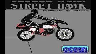 Street Hawk Review for the Commodore 64 by John Gage