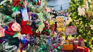 #christmastreeshops #christmas2025, рождественский визит в садовый центр Святой Марии, рождествен...