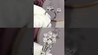 #sayesjewelry  #LuxuryJewelry #DiamondFlower #SimpleElegance #madeinitaly