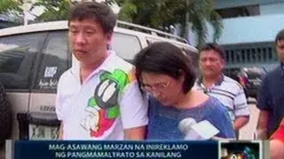 Saksi: Mag-asawang inireklamo ng pangmamaltrato sa kasambahay na si Bonita Baran, hawak na ng Senado