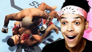 La puissance du KICK-BOXING et du GROUND & POUND sur UFC 5 ! (Carrière en Ligne)
