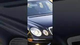 W211 E320 Вода в салоне