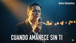 Cuando Amanece Sin Ti (Bolero Romántico) | Canción Triste de Desamor con Letra en Español