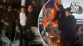 Frail-looking Rodrigo Duterte boards plane to The Hague