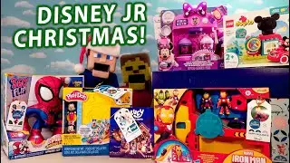Disney Jr Spiderman Flip Iron man and Friends Рождественская игрушка Огромная распаковка